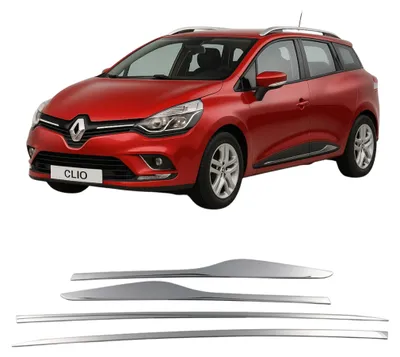 Imagen del producto de Molduras laterales cromadas para las puertas del Renault Clio 4 Kombi, modelo 2012-2019