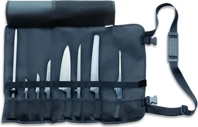 Produktbild von F. DICK Starter-Set ProDynamic 8-teilig Messer-Set inkl. Rolltasche + Wetzstahl