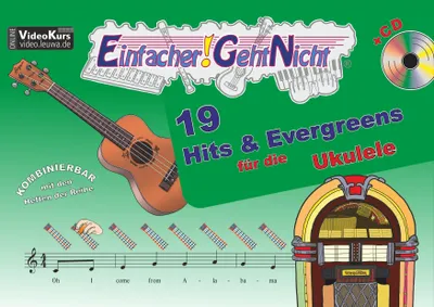 Produktbild von Einfacher!-Geht-Nicht: 19 Hits & Evergreens - für die Ukulele mit CD
