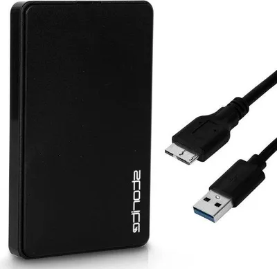 Produktbild von Handtragbare externe Daten Speichergerät - Hochleistungsladung über USB 3.0 - 120 GB - Schwarz - Daten Sicherung.