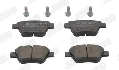 Produktbild von JURID Bremsbeläge Satz Hinten für VW GOLF VI (5K1) 573312JC