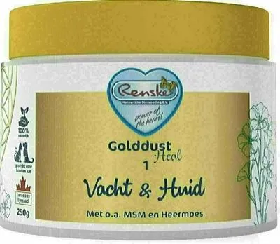 Imagen del producto de Renske Golddust: Tratamiento para piel y pelaje (presentación para un animal)