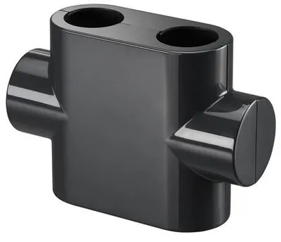 Produktbild von Oventrop Design-Abdeckung für Multiblock T Eck, anthrazit