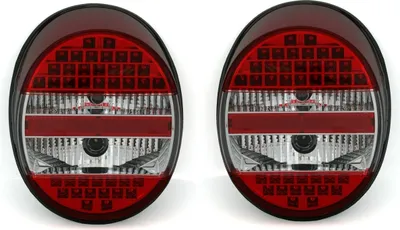 Produktbild von LED RÜCKLEUCHTEN SET für VW KÄFER 1303 8/73-12/85 in ROT WEISS HECKLEUCHTEN