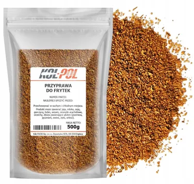 Zdjęcie produktu dla PRZYPRAWA DO FRYTEK 500g Aromatyczna naturalna mieszanka ziół Kol-Pol