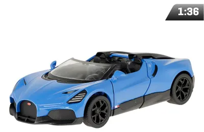 Image de Model 1:36, Bugatti Mistral, niebieski