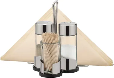Image de Tescoma Set sel, poivre, cure-dents et serviettes CLUB