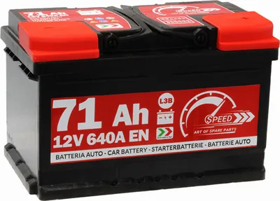 Immagine prodotto di Batteria auto SPEED 12V 71Ah 640A