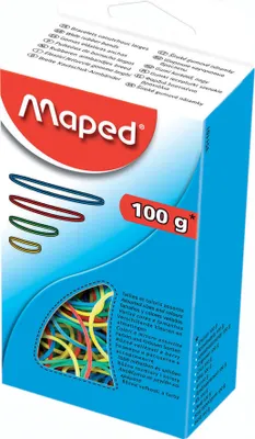 Immagine prodotto di Maped Gummiringe im Karton, 100 g, sortiert