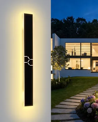 Image de Applique LED pour intérieur et extérieur avec lumière blanc chaud
