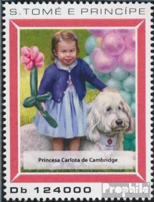 Produktbild von Briefmarken Sao Tome e Principe 2017 Mi 7392 (kompl. Ausgabe) postfrisch Prinzessin Charlotte