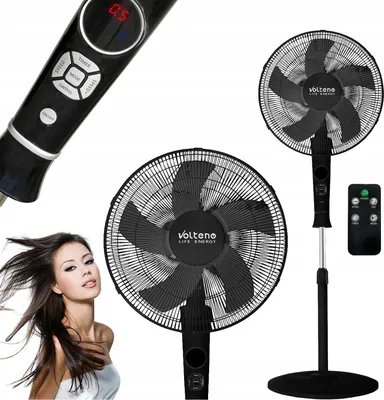 Image de Ventilateur Ventilateur De Sol 50W Silence Silencieuse Télécommande 40Cm