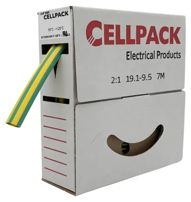 Zdjęcie produktu dla Cellpack 127082, Rurka termokurczliwa, 7 m, 1 szt., Pudełko