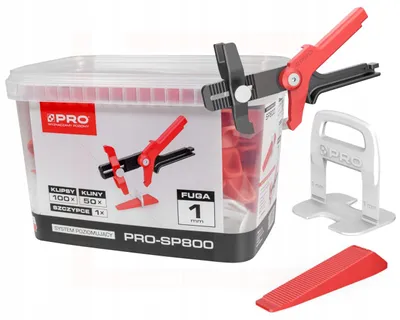 Produktbild von Pro SP807 Montagekeile 150 Stück Fliesenleger Nivelliersystem