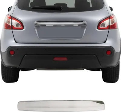 Image de Garniture de Hayon Coffre pour Nissan Qashqai 2006-2014 acier inoxydable