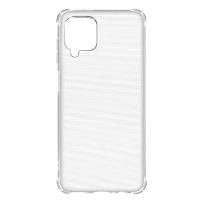 Produktbild von Avizar, Stoßfeste Silikon-Bumper-Hülle für Samsung Galaxy A12, Transparent