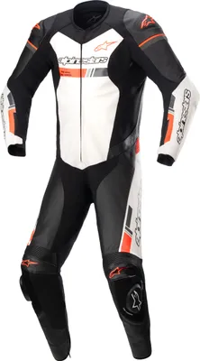 Produktbild von Alpinestars GP Force Chaser 1-Teiler Motorrad Lederkombi, schwarz/weiß/rot, 58