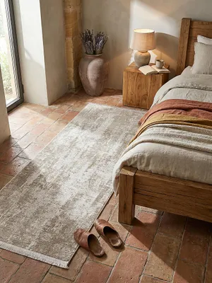 Teppich Beige Läufer gemütliche Wohnszene_#sku_SAF71088-SAF71089#