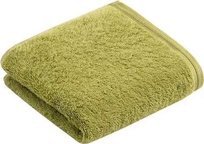 Produktbild von Vossen 118096 | Handtuch Vegan Life Gästetuch, 40 x 60 cm - Farbe: Avocado - Größe: 40 x 60 cm