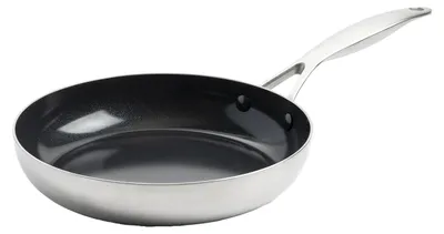Produktbild von GreenPan Geneva, Rund, Allzweckpfanne, Schwarz, Edelstahl, Geneva, Edelstahl, 24 cm