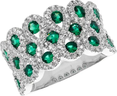 Image de Bague Femme Argent fin 925 avec Oxyde de Zirconium, 51 (16.2); TRS27555RSL