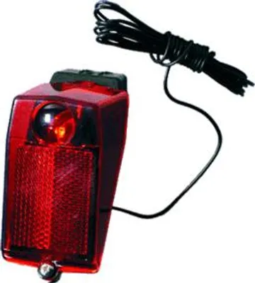 Produktbild von Retro LED Rücklicht Dynamo Fahrrad für Schutzbleche mit Reflektor