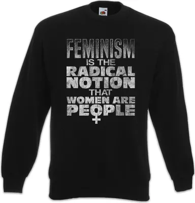 Produktbild von Urban Backwoods Feminism Is , Sweatshirt, Farbe: Schwarz, Größe: 4XL