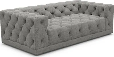Produktbild von Strukturstoff 3-Sitzer Couch Meliva Grau