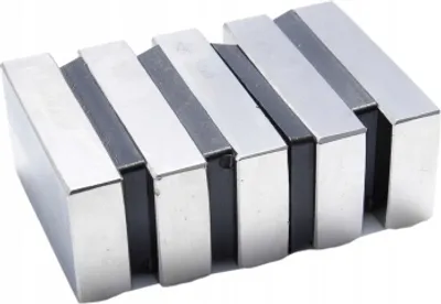 Produktbild von Neodym Magnete  45x25x10 mm N421 Stück, Extrem stark, Magnettafeln, Kühlschränke, Whiteboards, DIY