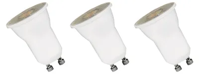 Produktbild von Spectrum GU10 LED Spot Lampe 4W 300lm 3000K Warmweiß 230V 3 Stück