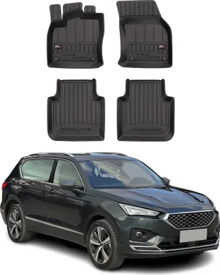 Immagine prodotto di 2018-2025 Tappetini Seat Tarraco TPE nero 4 pz