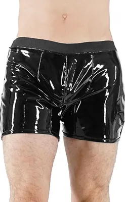 Produktbild von Bockle® PVC Boxer Leder Boxer Shorts Kunstleder Pants, 3XL