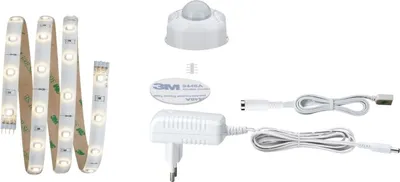 Immagine prodotto di Set Paulmann 70955 YourLED Comfort Night Sensore PIR 3 W 3000 K 1 m bílý