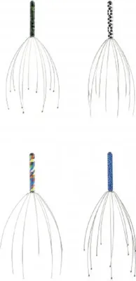 Produktbild von Kopfmassage, Design by Kikkerland, Massagestab, Massagespinne, Entspannung AR33-A