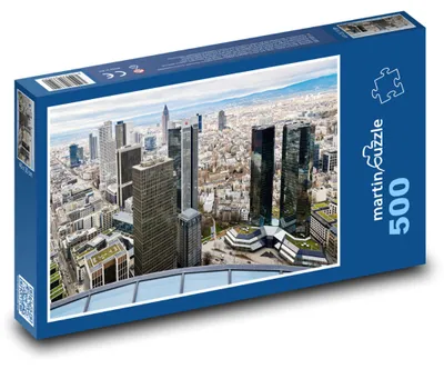 Zdjęcie produktu dla Puzzle 500 Frankfurt - Niemcy - martinpuzzle