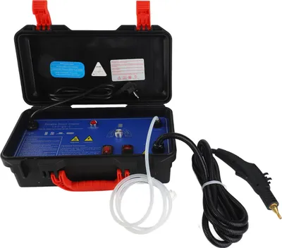 Obrázek produktu pro 3000W tlakový parní čistič pro náročné použití, přenosný, s hlasovým výstupem, 3 rychlostní stupně, nastavitelná teplota studené a horké vody, s mini svítilnou, víceúčelový