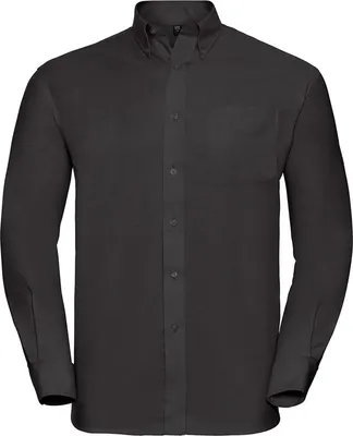Imagen del producto de Camisa de hombre Russell Oxford, manga larga, fácil de cuidar, modelo FK744 (talla 38), color