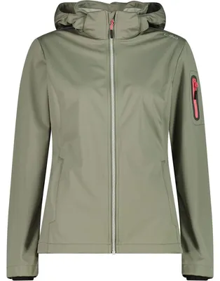 Produktbild von CMP Damen Softshelljacke Jacket Zip Hood Oliv 36