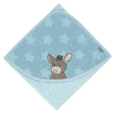 Produktbild von Sterntaler Kapuzenbadetuch 80x80 cm ESEL Emmi