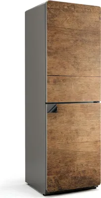 Produktbild von Holzbrettstruktur – Magnetische Kühlschrank Abdeckung – Dekorfolie magnetisch Küche – Kühlschrank Magnet Deko – selbstklebende Magnettafel – Magnetfolie für Kühlschranktür – 60x190 cm