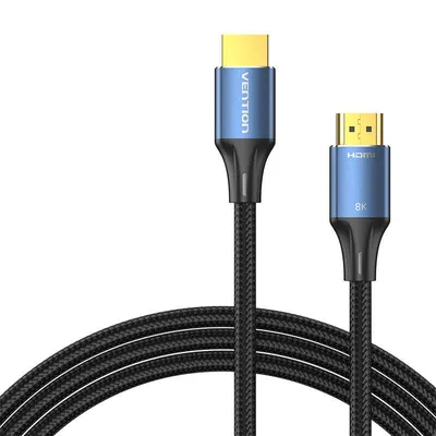 Produktbild von Vention ALGLF, 1 m, HDMI Typ A (Standard), HDMI Typ A (Standard), 3D, 48 Gbit/s, Blau