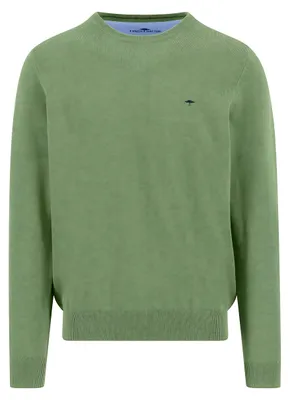 Zdjęcie produktu dla FYNCH-HATTON O-Neck, Superfine 740 awokado L