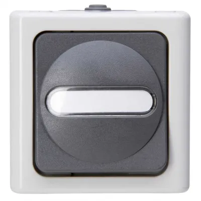 Image de Kopp Blue Electric Interrupteur croisé en saillie pour locaux humides