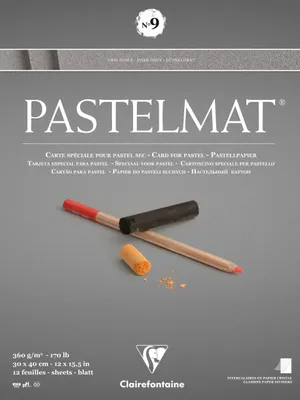 Immagine prodotto di Clairefontaine Pastelmat n. 9 30x40 12Bl 360 g 96215C