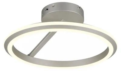Produktbild von TRIO 635510107 AMADOR Deckenleuchte D450mm SMD LED 34W/4000lm 2300+3000+4000K Nickel matt, Schalterdimmer