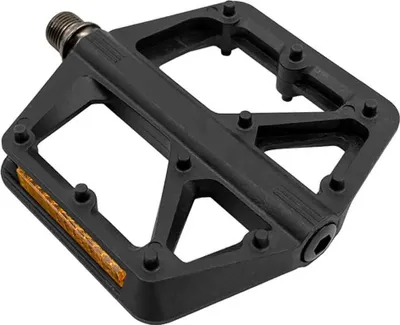 Obrázok produktu pre Mvtek ploché nylonové pedále strieborné Strieborné Jedna veľkosť