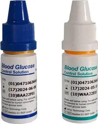 Productafbeelding van Controleoplossing voor het bloedglucosemeterapparaat Advance+
