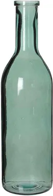 Image de Mica Decorations Bouteille de verre Rioja - H50 x Ø15 cm - Verre recyclé - Vert