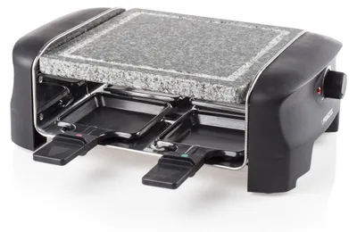 Produktbild von Princess Raclette Grill Steingrill Heizstufen 600 Personenreglerburgundy