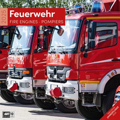 Produktbild von Feuerwehr Kalender 2025 - 30x30